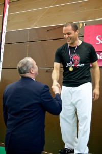 Jean-Philippe sur le podium Jean-Philippe sur le podium